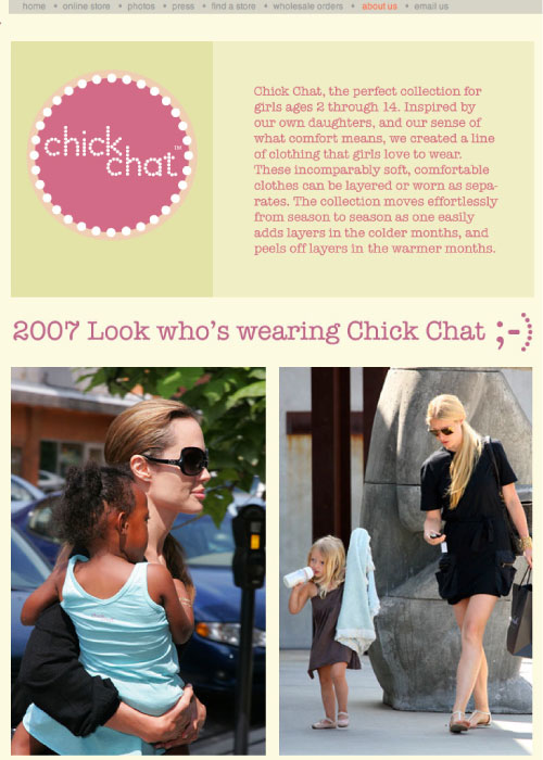 chick chat angeline Jolie gwinith paltro daughters